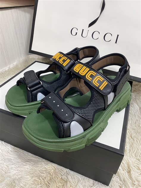 sandal gucci original|gucci unisex sandals.